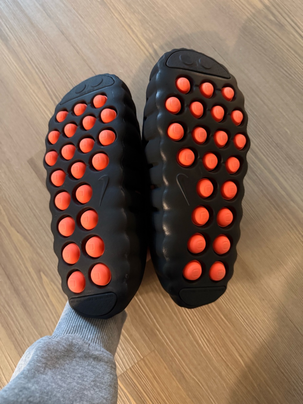 Nike mind 001 mules, color black, M size 7, W size 8 - Picture 9 of 10